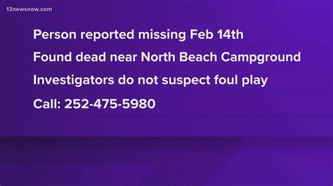 Rodanthe Authorities Seek Information In Death Investigation