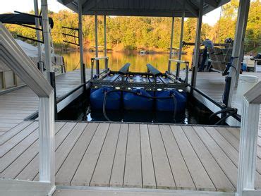 T M Custom Boat Docks Inc Dock Touchless Boat Covers