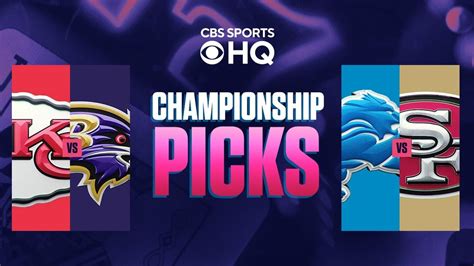 Nfl Conference Championship Picks Afc Nfc Cbs Sports Youtube