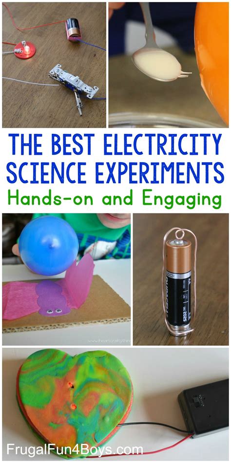 10 Awesome Electricity Science Experiments For Kids Frugal Fun For