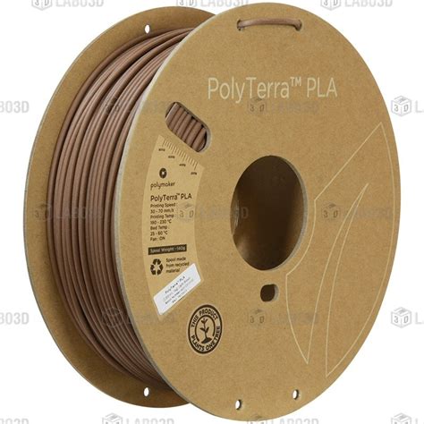 Polymaker PolyTerra PLA Earth Brown 1 75mm 1 Kg