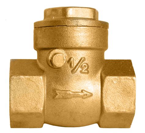 12 Brass Swing Check Valve 125wog