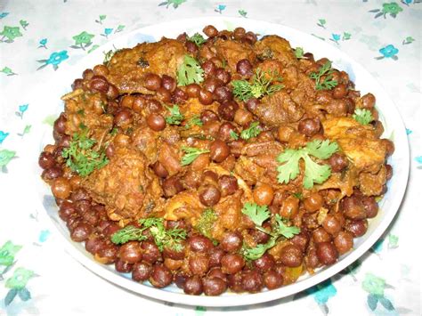 Black Chickpeas Chicken Fry By Rama Devi Foodrhythms