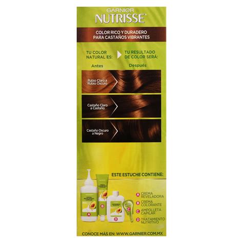 Comprar Tinte Para Cabello Garnier Nutrisse Color Nuez 53 125 Ml