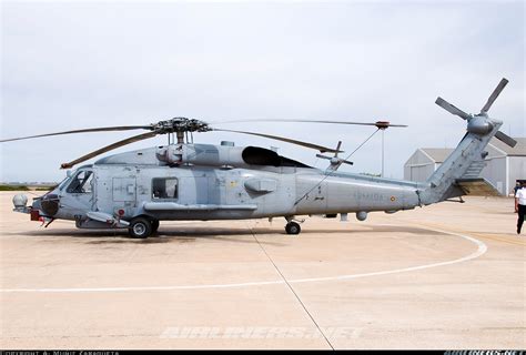 Sikorsky Sh 60b Seahawk S 70b 1 Spain Navy Aviation Photo