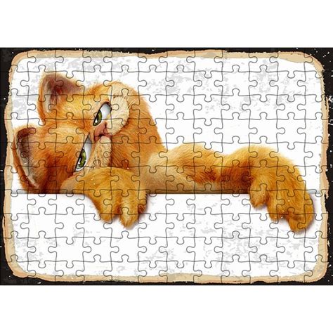 Tablomega Ahşap Mdf Puzzle Yapboz Yaramaz Kedi 120 Parça Fiyatı