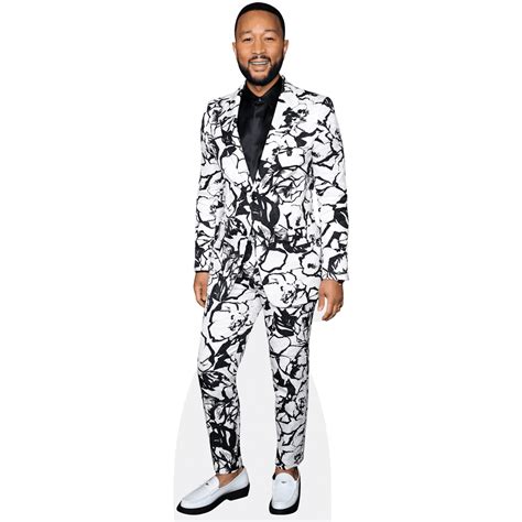 John Legend Bw Suit Lifesize Cardboard Cutout Standee