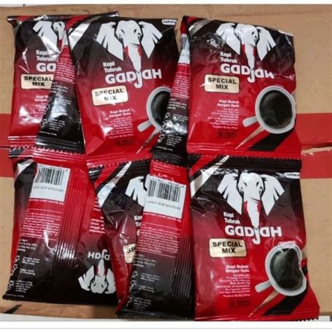 Jual KOPI TUBRUK GADJAH SPECIAL MIX Kemasan 1 RENCENG ISI 10 SACHET