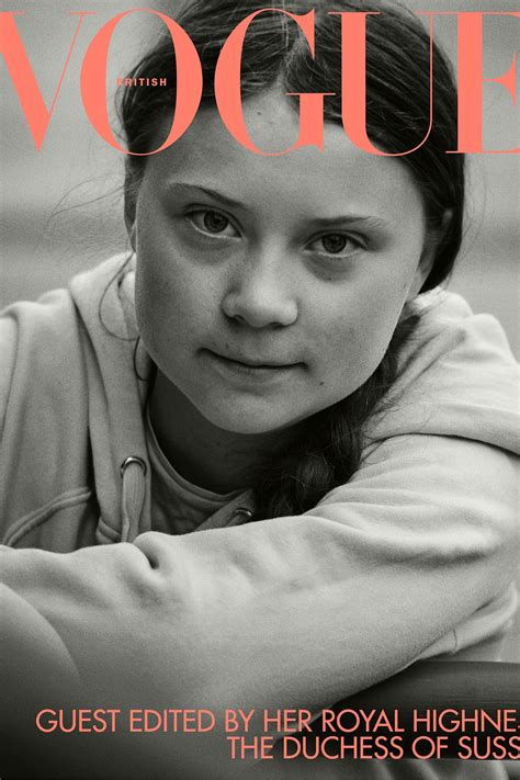 Greta Thunberg Covers British Vogue's September 2019 Issue | British ...