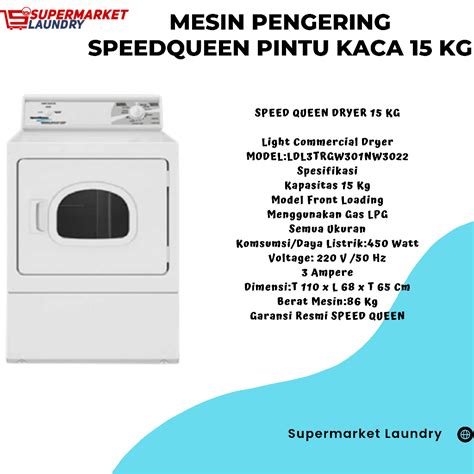 Jual Mesin Pengering Speedqueen Pintu Kaca Shopee Indonesia