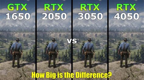 GTX 1650 Vs RTX 2050 Vs RTX 3050 Vs RTX 4050 Gaming Test How Big Is