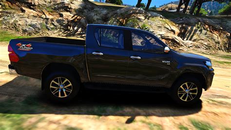 Toyota Hilux 2019 Addon Fivem Replace Offline Gta5