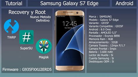 Recovery Y Root Android 8 0 Oreo Samsung Galaxy S7 Edge G935f Youtube