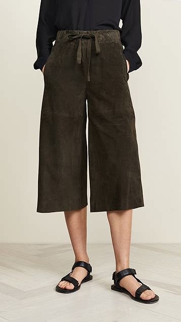 Vince Suede Culottes Shopbop