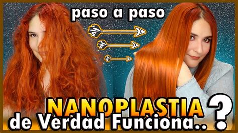 NANOPLASTIA Para El Cabello Paso A Paso YouTube