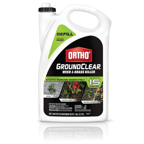 Ortho Groundclear 1 Gallon Refill Weed And Grass Killer 4613504 At