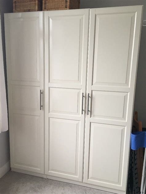 Three Ikea Tyssedal White Wardrobe Doors In New Malden London Gumtree