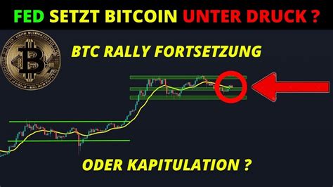 Bitcoin Rally Fortsetzung Oder Kapitulation Fed Setzt Btc Weiter