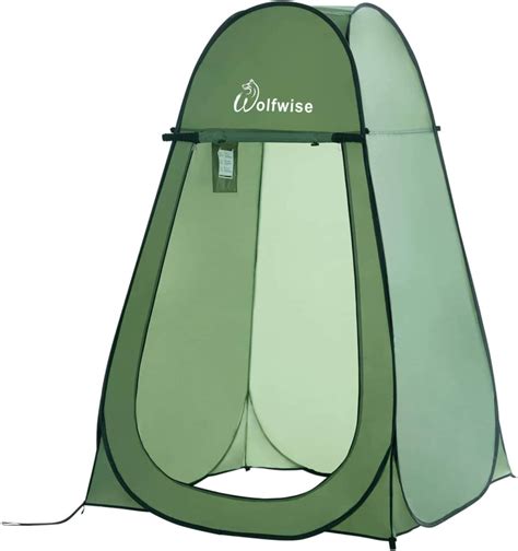 Wolfwise Portable Pop Up Privacy Shower Tent An Essential Camping