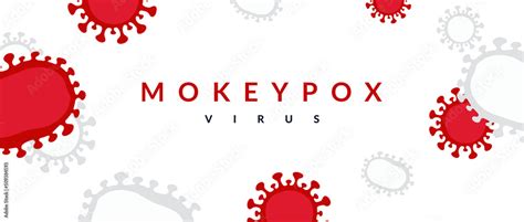 Monkeypox Virus Banner For Awareness And Alert Against Disease Spread