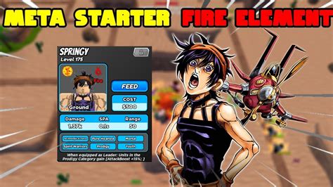 New Meta Fire Element Narancia Star Est Muito Forte Para Starter No