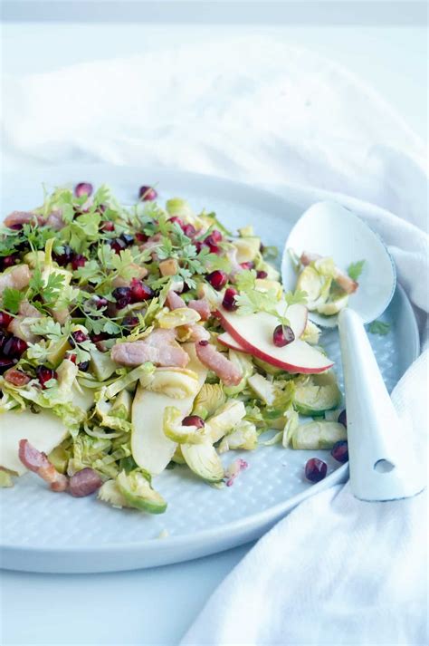 Spruitjes Salade Met Appel En Spekjes Elien S Cuisine