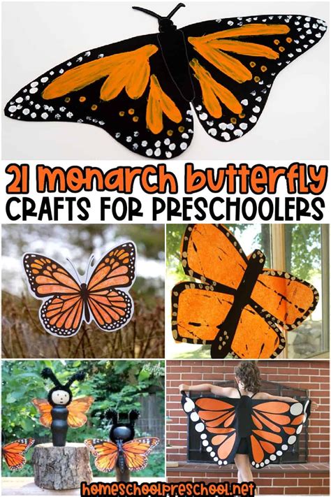 Monarch Butterfly Crafts For Preschoolers Butterfly Crafts Monarch