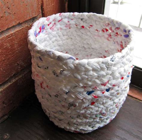 Upcycle Plastic Bags For Home Decor Rustic Crafts And Diy