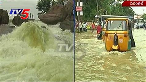 Warangal Rains Inland Areas Submerged With Flood Water Telugu News