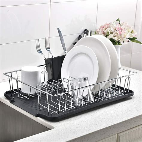 Amazon Popity Home Sturdy Kitchen Dish Drying Rack Dish Rack With