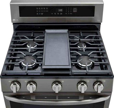 Lg 30 Free Standing Gas Convection Smart Range With Air Fry Judd And Black Bellingham Mount