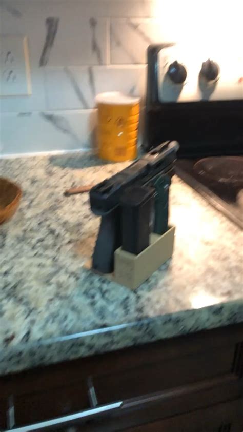 My Friend 3d Printed Me This Glock Stand Rglocks