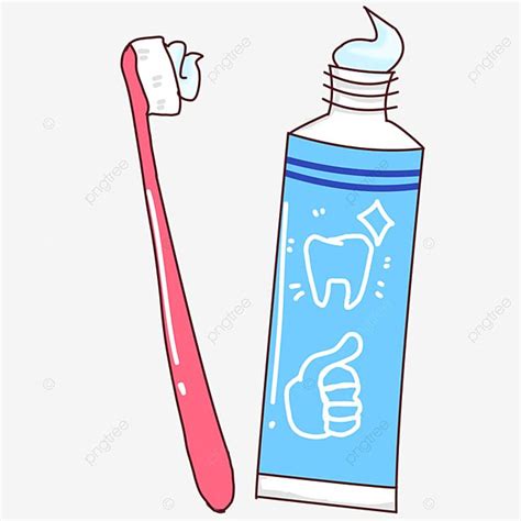 a toothbrush next to a tube of toothpaste on a white background ...