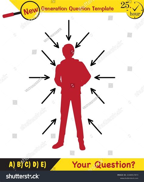 Pressure Solids Different Solid Pressure Examples Stock Vector (Royalty ...