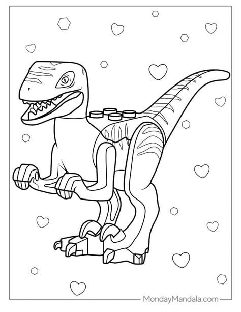 23+ Raptor Blue Coloring Page - Itsybitsysoidercrochet