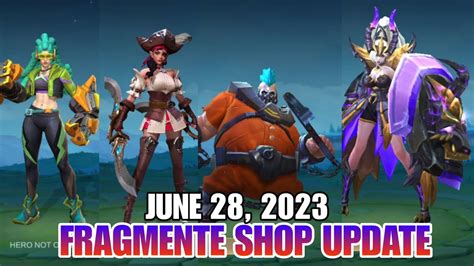 Fragments Shop Update June 28 2023 Free Starlight Skins Hero