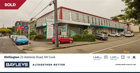 Commercial Tender 23 Adelaide Road Mt Cook Wellington Bayleys