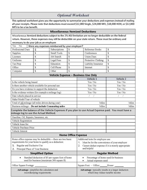 Income Calculation Worksheet 2023