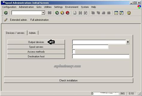 How To Create Configure Sap Printer Device Sap Basis Easy