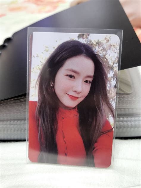 Sold Red Velvet Irene Peekaboo Smtown Museum Photocards Hobbies And Toys Collectibles