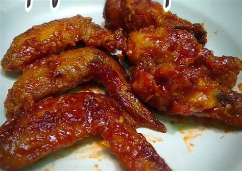 Resep Spicy Chicken Wings Oleh Pawon Bunda Dinda Cookpad