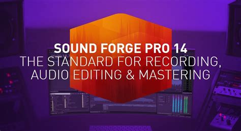 Magix Releases Sound Forge Pro Audio Editing Software