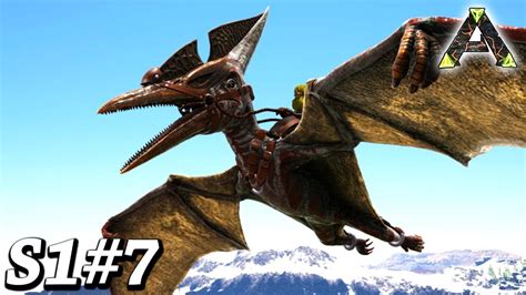 Ark Pteranodon Taming Our First Flyer Scouting The Map Ark Survival