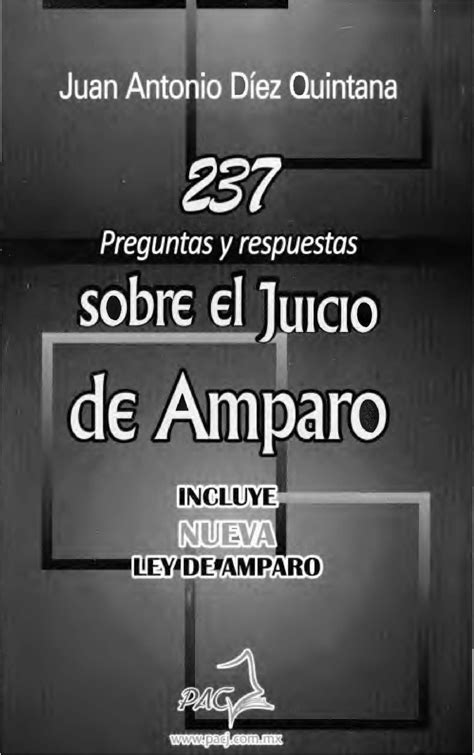 237 Preguntas Y Respuestas Sobre El Juicio De Amparo 7 Enero 2023