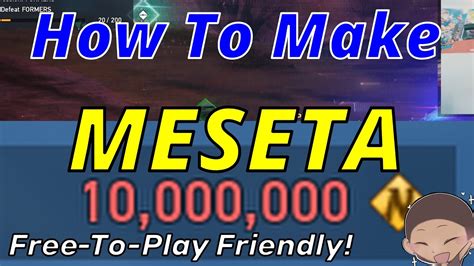 PSO2 NGS How To Make Meseta And How To Use Personal Shop As Free To