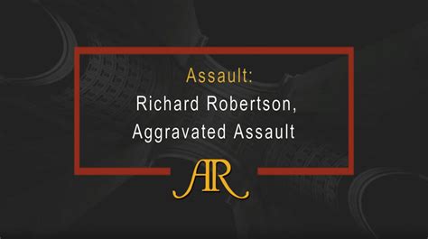 Aggravated Assault The Highest Level Of The Assault Pyramid