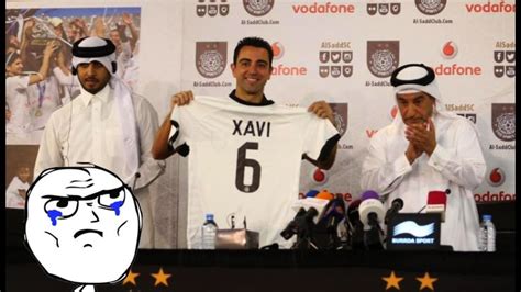 Barcelona Xavi Fue Presentado Como El Nuevo Jugador Del Al Sadd De