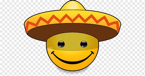 Emoji Emoticon Smiley Spanish, Emoji, face, hat, spanish png | PNGWing