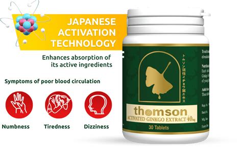 Activated Ginkgo Gingko Biloba Thomson Health Malaysia