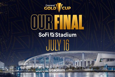 Gold Cup On Twitter SoFi Stadium Awarded 2023 Concacaf Gold Cup Final